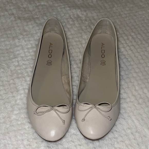 Aldo Shoes - Aldo Women's Elegant Cream Flats